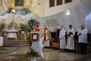 Błogosławieństwo nowych ministrantów