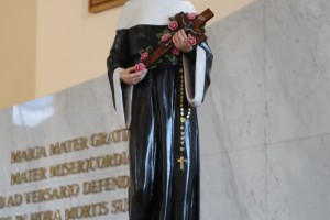 Poświęcenie figury św. Rity