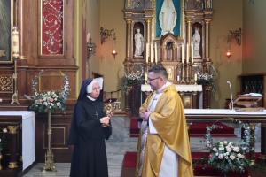 Uroczyste przekazanie relikwii św. Faustyny