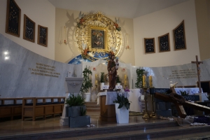 Uroczystość poświęcenia i wprowadzenia figury św. Józefa